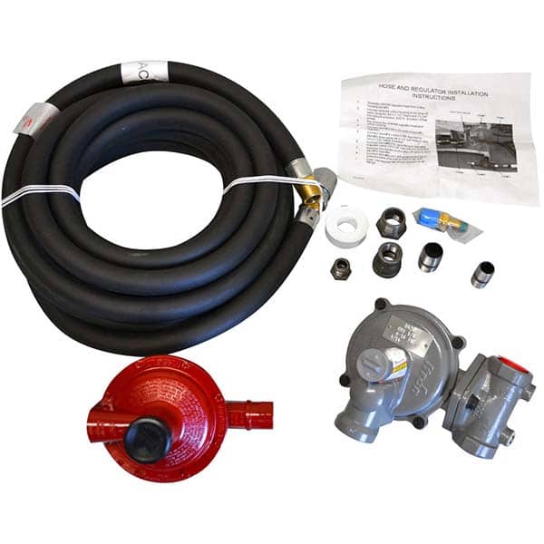 Heat Wagon - Heater Accessories Type: Hose & Regulator For Use With: IX405; S405; DG250; DG400 - Exact Tool & Supply
