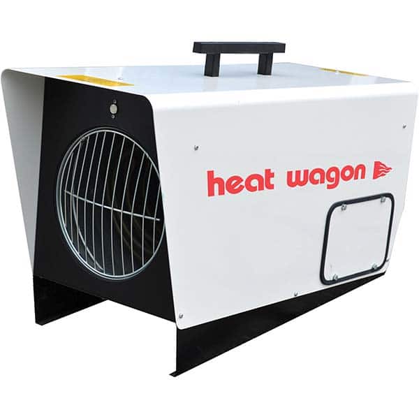 Heat Wagon - Electric Forced Air Heaters Type: Forced Air Blower Maximum BTU Rating: 65000 - Exact Tool & Supply