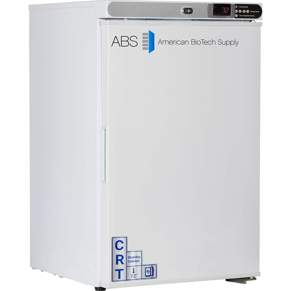 American BioTech Supply - Laboratory Refrigerators and Freezers Type: Controlled Room Temperature Cabinet Volume Capacity: 2.5 Cu. Ft. - Exact Tool & Supply