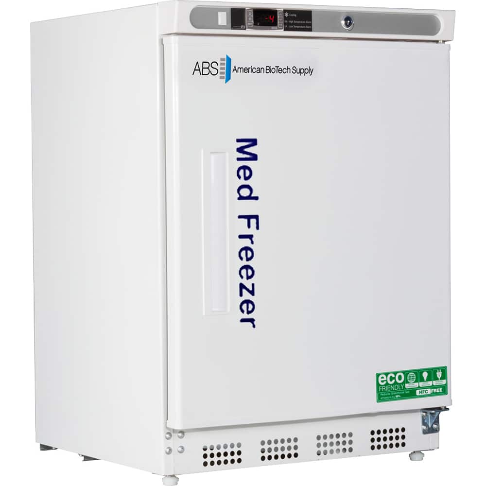 American BioTech Supply - Laboratory Refrigerators and Freezers Type: Pharmacy Freezer Volume Capacity: 4.2 Cu. Ft. - Exact Tool & Supply