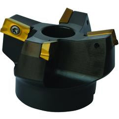 2.5" Dia.-0.75" Hole Dia.-Indexable Face Mills-4 FL-75° - Exact Tool & Supply