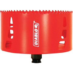 Freud - 5" Diam, 2-3/8" Cutting Depth, Hole Saw - Carbide-Tipped Saw, Toothed Edge - Exact Tool & Supply