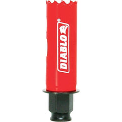 Freud - 1" Diam, 2-3/8" Cutting Depth, Hole Saw - Bi-Metal Saw, Toothed Edge - Exact Tool & Supply