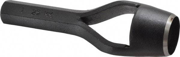 General - 1" Arch Punch - 5-1/4" OAL, Steel - Exact Tool & Supply
