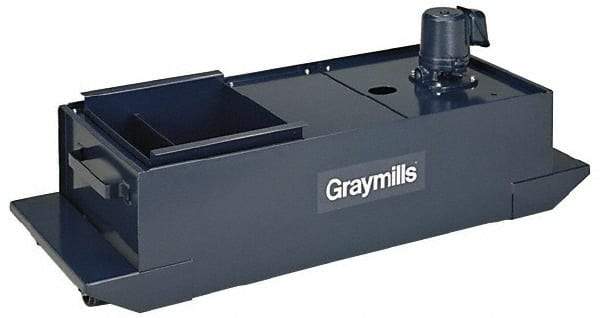 Graymills - 21 Gallon Tank Capacity, Coolant Pump - 44" Tank Length x 16" Tank Width x 9-3/4" Tank Height - Exact Tool & Supply