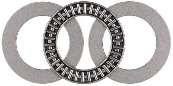 Kurt - 3 Piece Vise Thrust Bearing Assembly - Steel - Exact Tool & Supply