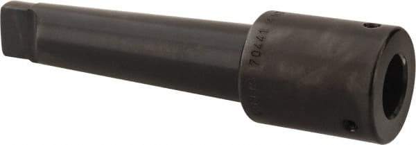 Collis Tool - 3/4 Inch Tap, 1.63 Inch Tap Entry Depth, MT4 Taper Shank, Standard Tapping Driver - 2-3/8 Inch Projection, 1-3/4 Inch Nose Diameter, 29/32 Inch Tap Shank Diameter, 0.679 Inch Tap Shank Square - Exact Tool & Supply
