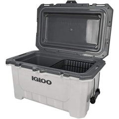 Igloo - 70 Qt Ice Chest - HDPE, White - Exact Tool & Supply