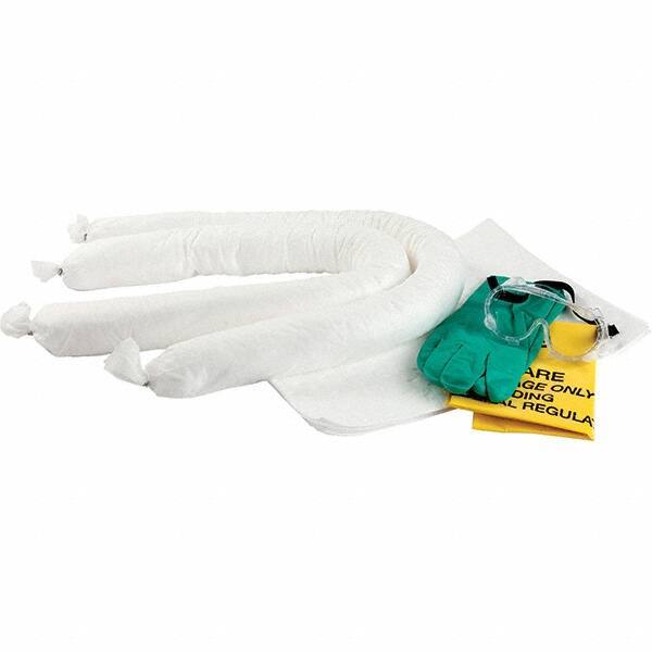 Brady SPC Sorbents - 3 Gal Capacity Oil Only Spill Kit - Plastic No Container Included - Refill Only - Exact Tool & Supply