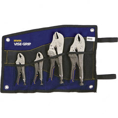 Irwin - Locking Pliers Plier Type: Locking Pliers Jaw Style: Straight; Curve w/Wire Cutter; Long Nose - Exact Tool & Supply