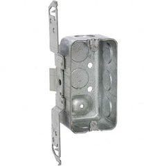 Hubbell-Raco - 7.01 x 2.59 x 1-7/8" Steel Rectangular Device Box - Exact Tool & Supply