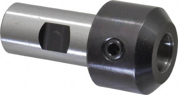 Criterion - 1/2" Bore Diam, 3/4" Body Diam x 2-13/32" Body Length, Boring Bar Holder & Adapter - Exact Tool & Supply
