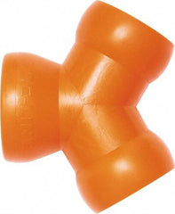 Loc-Line - 3/4" Hose Inside Diam, Coolant Hose Y-Fitting - For Use with Loc-Line Modular Hose System - Exact Tool & Supply