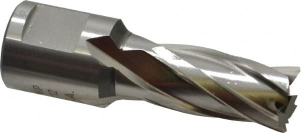 Hougen - 9/16" Diam x 1" Deep High Speed Steel Annular Cutter - Exact Tool & Supply