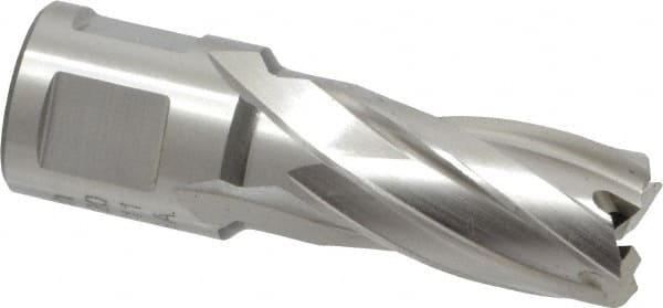 Hougen - 5/8" Diam x 1" Deep High Speed Steel Annular Cutter - Exact Tool & Supply