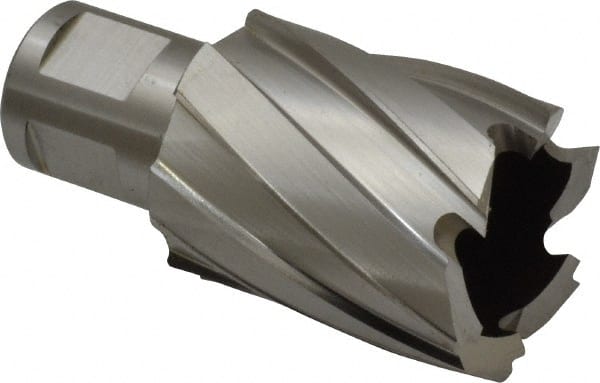 Hougen - 1-3/16" Diam x 1" Deep High Speed Steel Annular Cutter - Exact Tool & Supply