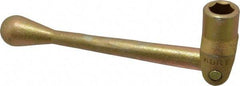Kurt - 1 Piece Vise Handle - Cast Iron, 3/4" Hex, 8-5/8" Long - Exact Tool & Supply