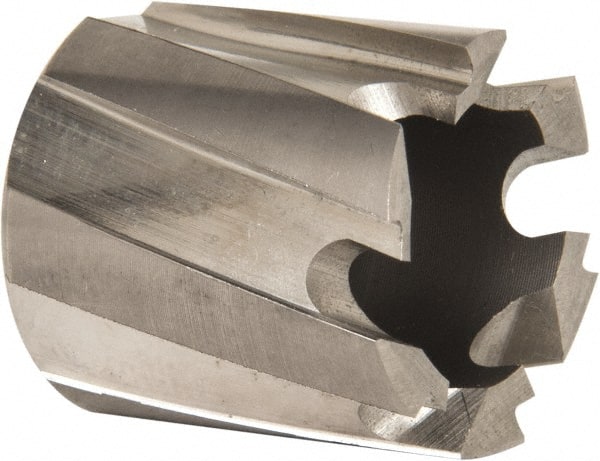 Hougen - 9/16" Diam x 1/4" Deep High Speed Steel Annular Cutter - Exact Tool & Supply