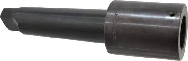 Collis Tool - 2 Inch Tap, 2.63 Inch Tap Entry Depth, MT5 Taper Shank, Standard Tapping Driver - 3-3/4 Inch Projection, 2-3/4 Inch Nose Diameter, 1.644 Inch Tap Shank Diameter, 1.233 Inch Tap Shank Square - Exact Tool & Supply