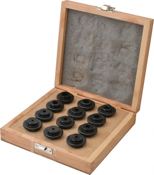 Collis Tool - #0 to 9/16 Inch Tap, 0.141 to 0.313 Inch Shank Diameter, 0.85 to 1.05 Inch Depth, Tapping Adapter Set - Exact Tool & Supply