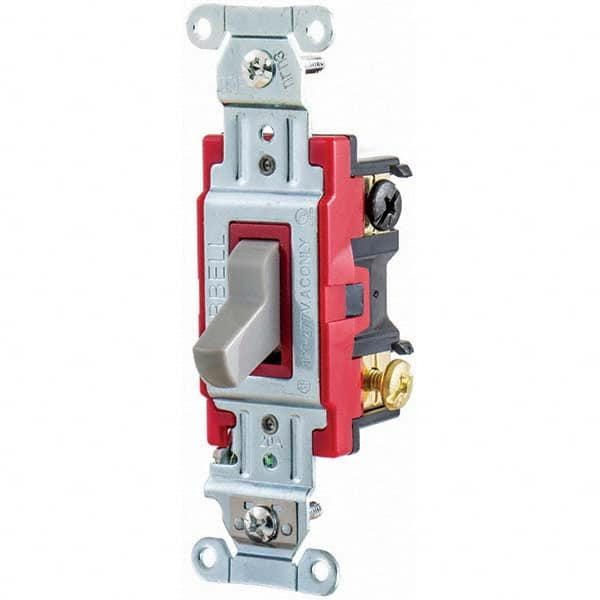 Hubbell Wiring Device-Kellems - Toggle Switches Switch Type: Heavy Duty Switch Sequence: Off-On - Exact Tool & Supply