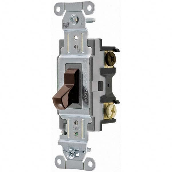 Hubbell Wiring Device-Kellems - Toggle Switches Switch Type: Medium Duty Switch Sequence: Off-On - Exact Tool & Supply