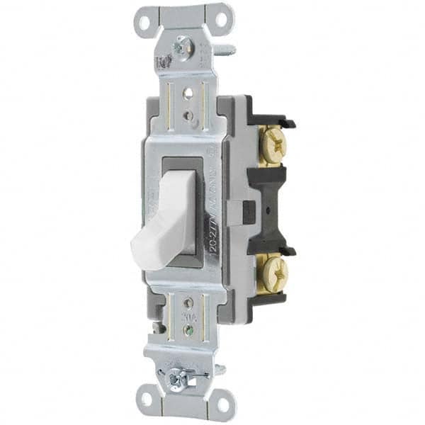 Hubbell Wiring Device-Kellems - Toggle Switches Switch Type: Medium Duty Switch Sequence: Off-On - Exact Tool & Supply