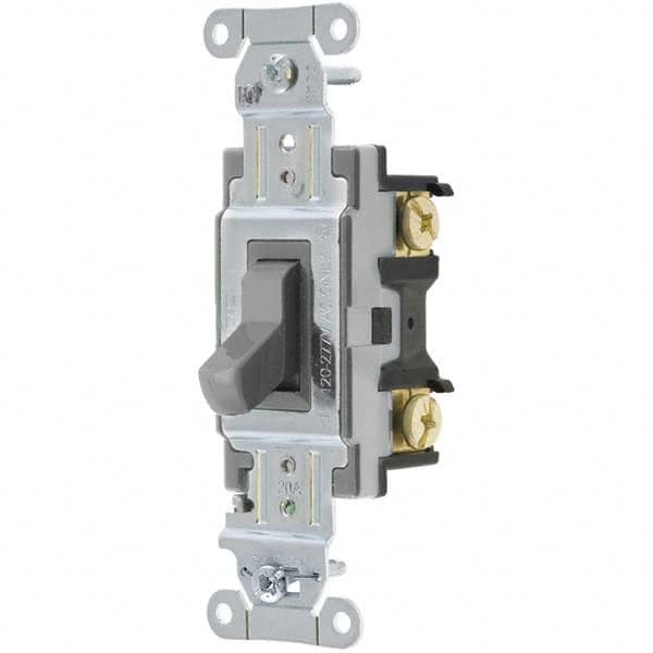 Hubbell Wiring Device-Kellems - Toggle Switches Switch Type: Medium Duty Switch Sequence: Off-On - Exact Tool & Supply