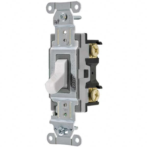 Hubbell Wiring Device-Kellems - Toggle Switches Switch Type: Medium Duty Switch Sequence: Off-On - Exact Tool & Supply