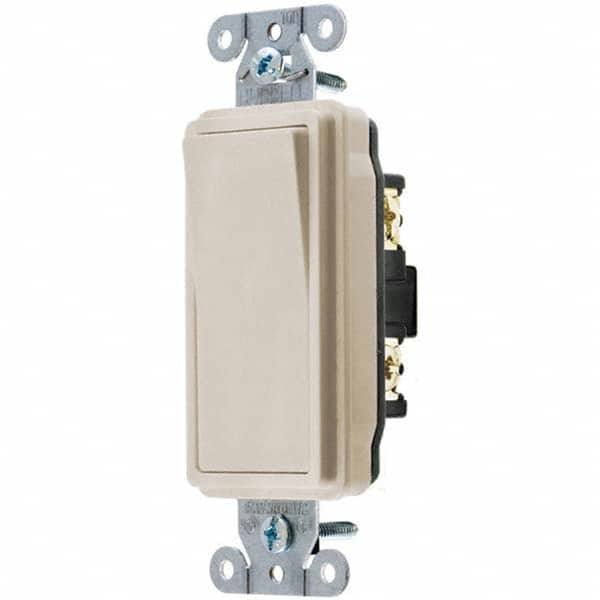 Hubbell Wiring Device-Kellems - Rocker Switches Switch Type: Medium Duty Switch Sequence: Off-On - Exact Tool & Supply
