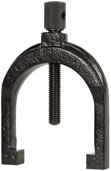 TESA Brown & Sharpe - 2 Inch Max Capacity of V, 2-3/4 Inch Long x 2-1/2 Inch Wide x 2-1/2 Inch High, V-Block Clamp - 90° V Angle, Use with Model 750-2 V-Block - Exact Tool & Supply