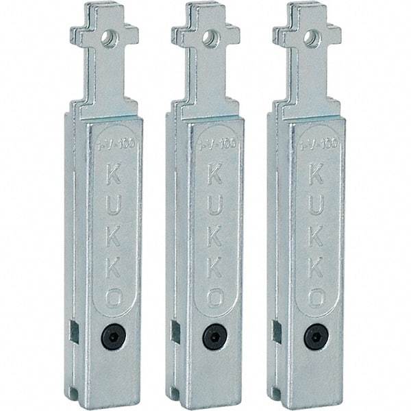 KUKKO - Jaw Extensions - For Puller & Separators, Fits Part #'s 30-1+, 30-1+S, 30-10+, 30-10+S - Exact Tool & Supply