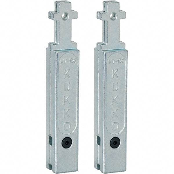 KUKKO - Jaw Extensions - For Puller & Separators, Fits Part #'s 20-1+, 20-1+S, 20-10+, 20-10+S - Exact Tool & Supply