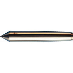 Riten - Dead Centers; Center Type: Solid Center ; Shank Type: Morse Taper ; Shank Taper Size: 6MT ; Point Style: Standard ; Carbide-Tipped: No ; Head Diameter (Decimal Inch): 2.494 - Exact Tool & Supply