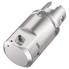 Kennametal - 27mm Body Diam, Manual Single Cutter Boring Head - Exact Tool & Supply