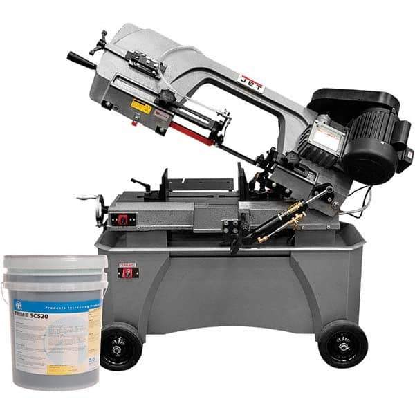 Jet - Combination Horizontal & Vertical Bandsaws Machine Style: Manual Drive Type: Step Pulley - Exact Tool & Supply