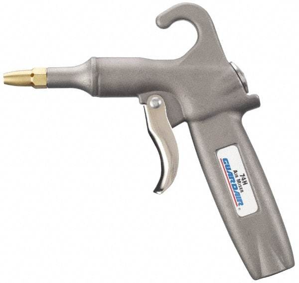 Guardair - 120 Max psi Pistol Grip Blow Gun - 1/4 NPT, Aluminum - Exact Tool & Supply