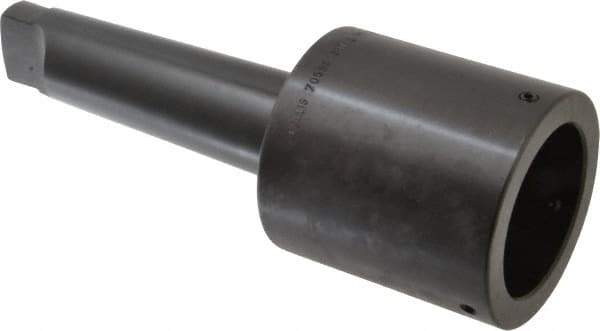 Collis Tool - 3 Inch Tap, 3 Inch Tap Entry Depth, MT5 Taper Shank, Standard Tapping Driver - 4-1/16 Inch Projection, 3-5/8 Inch Nose Diameter, 2-5/8 Inch Tap Shank Diameter, 1.968 Inch Tap Shank Square - Exact Tool & Supply