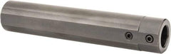 Global CNC Industries - 3/4" Bore Diam, 1-1/4" Shank Diam, Boring Bar Sleeve - 6-1/2" OAL, 3" Bore Depth - Exact Tool & Supply
