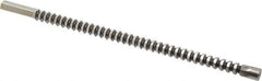Dumont Minute Man - 9/16" Hex, 9/16" Pilot Hole Diam, 1/2 to 1-5/8" Length of Cut, Hexagon Broach - 0.648 to 0.65" Across Corners, 13-3/4" OAL, 4,800 Lb Pressure for Max Length of Cut, 5/16" Pitch, High Speed Steel - Exact Tool & Supply