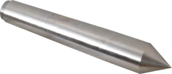 Riten - 1-1/2" Head Diam, Hardened Tool Steel Standard Point Solid Dead Center - Jarno 12 Taper, 1-1/2" Point Diam, 2-1/4" Point Length, 9" OAL - Exact Tool & Supply