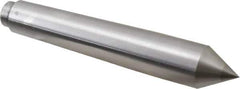 Riten - 7/8" Head Diam, Carbide-Tipped Steel Standard Point Solid Dead Center - Jarno 7 Taper, 7/8" Point Diam, 1-3/16" Point Length, 5-1/4" OAL - Exact Tool & Supply