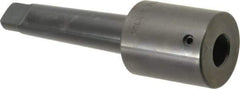 Collis Tool - 7/8 Inch Tap, 1-1/2 Inch Tap Entry Depth, MT3 Taper Shank, Standard Tapping Driver - 2-5/16 Inch Projection, 1-3/4 Inch Nose Diameter, 0.697 Inch Tap Shank Diameter, 0.523 Inch Tap Shank Square - Exact Tool & Supply