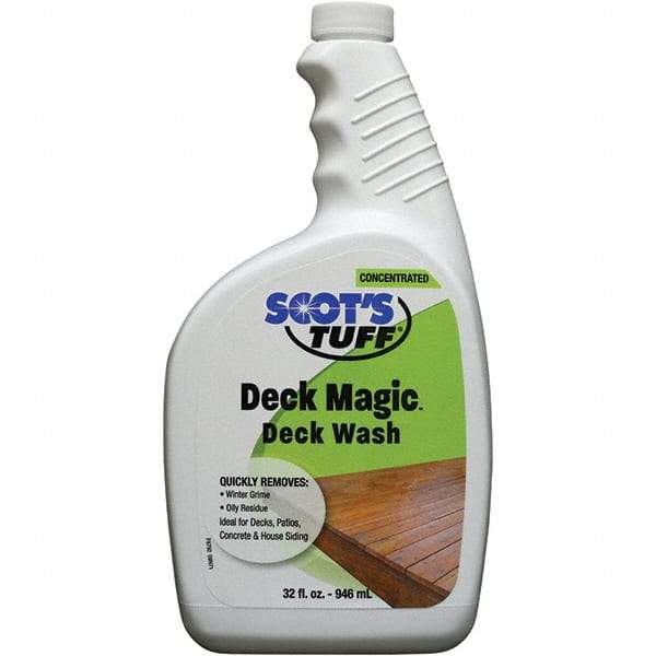 Scot's Tuff - Bottle Outdoor Cleaner - Use on Decking - Exact Tool & Supply
