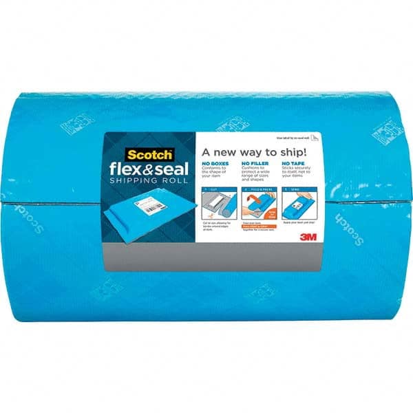 3M - 15" x 50' Blue Synthetic Rubber Adhesive Packaging Tape - Exact Tool & Supply