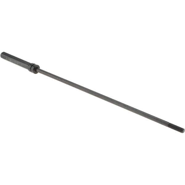 Dorian Tool - 23-1/2" OAL, 5-1/2" Hex Length, 1-3/4" Bar Length, 7/16-20 Milling Machine Drawbar - Compatible with Bridgeport 2J Variable Speed Head Mills - Exact Tool & Supply
