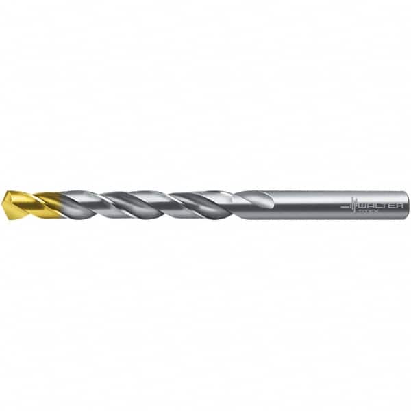 Walter-Titex - 6mm 118° Spiral Flute High Speed Steel Taper Length Drill Bit - Exact Tool & Supply