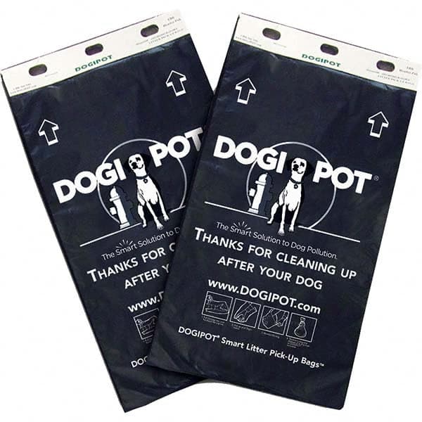 DOGIPOT - 20 100-Pack Boxes HDPE Plastic Litter Pick Up Bags - Exact Tool & Supply