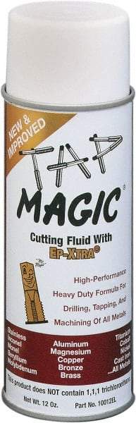Tap Magic - Tap Magic EP-Xtra, 12 oz Aerosol Cutting & Tapping Fluid - Semisynthetic - Exact Tool & Supply