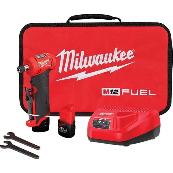 Milwaukee Tool - 24,500 RPM, Straight, Electric Die Grinder - Exact Tool & Supply